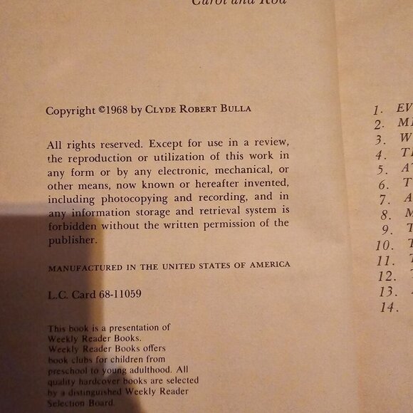 The Ghost at Windy Hill by Clyde Robert Bulla Spooky Halloween Book  Vintage 196 - Picture 9 of 10